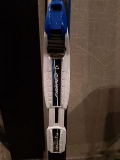 Лыжи рост 130 +Лыжные ботинки 32 р