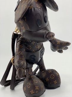 Рюкзак Louis Vuitton Mickey Mouse коричневый