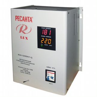 Стабилизатор Ресанта асн-12000Н/1-Ц Lux