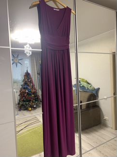 Вечернее платье в пол 44