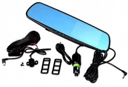 Видеорегистратор-зеркало с задней камерой