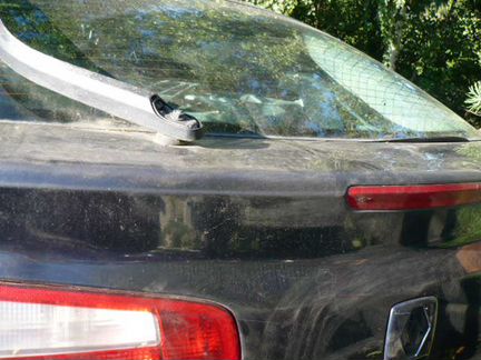 Рено Лагуна 2 2003г 3л крышка багажника