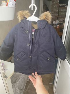 Пуховик парка Zara baby 86