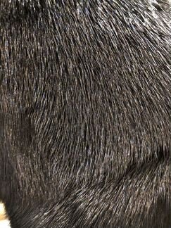 Норковая шуба с поясом (Размер 42-44) #1672