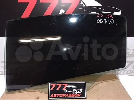 Стекло заднее левое Citroen С4