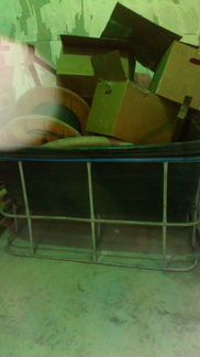 Ванночка пластиковая на металлическом каркасе