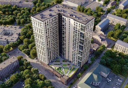 2-к квартира, 70.5 м², 9/24 эт.
