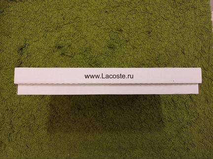 Коробка Lacoste оригинал
