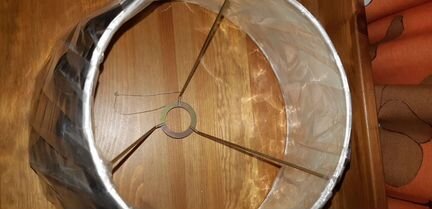 Абажуры нов.2 шт.черн.с серебром