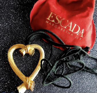 Подвес кулон колье Escada винтаж