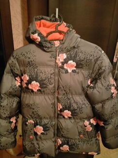 Курта зимняя для девочки р-р 158, в отличном состо