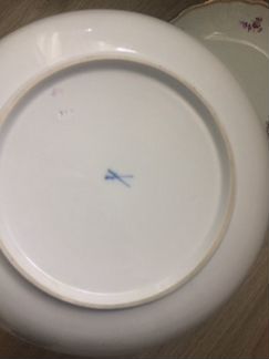 Тарелка блюдо Meissen