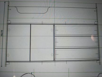 Кровать чердак с ящиками и шкафом