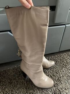 Сапоги кожаные