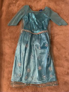 Платье снежинки праздничное ребёнку 2-3 года