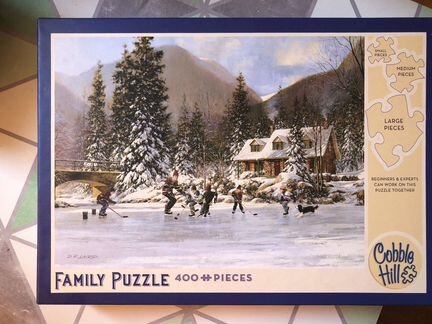 Семейный пазл cobble hill (400 деталей)
