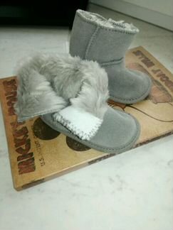 Детские пинетки-угги mamaspapas