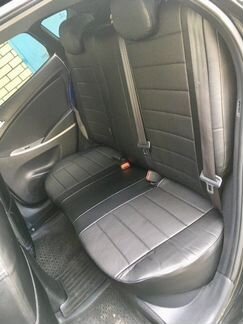 Модельные чехлы Хендай Солярис из экокожи