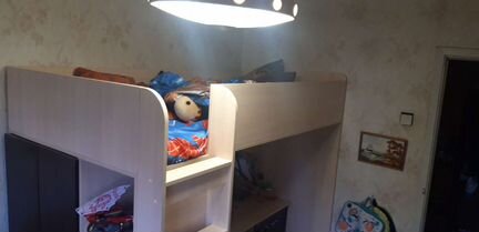 Кровать-чердак со столом