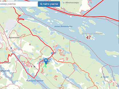 Карта кузнечное приозерский район