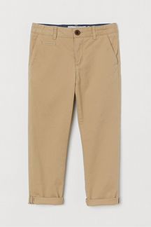 Новые брюки (чиносы) H&M, 134-140 см