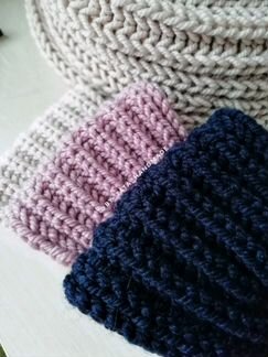 Вязаная повязка на голову