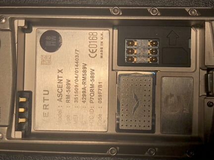 Vertu Ascent 2010 Carbon Fibre Orange оригинал