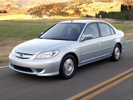 Компрессор кондиционера Honda Civic hybrid ES9 LDA