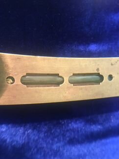 Уровень антикварный бронза (латунь)