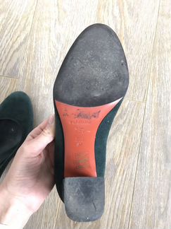 Туфли Baldinini изумрудные