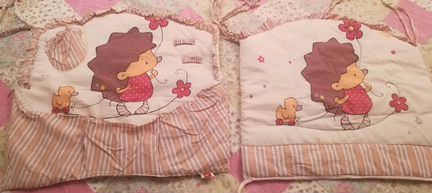 Бортики + одеяло в кроватку