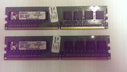 Kingston 1GB (2x512Mb) KVR 667D2N5/512