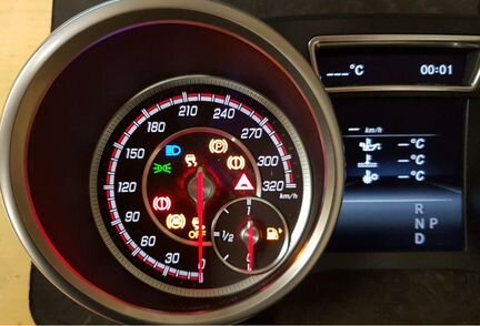 Щиток приборов мерседес AMG W166 GLE