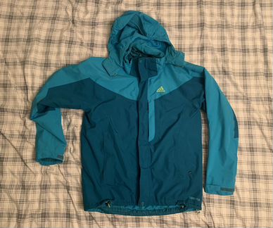 Куртка Adidas gore-TEX с подкладкой. 2 в 1