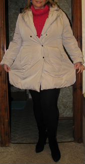 Lauren Vidal, Франция шикарн.пуховик р.52-54