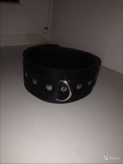 Ошейник из натуральной кожи