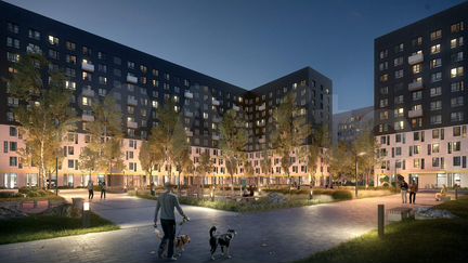 3-к квартира, 77.1 м², 8/22 эт.