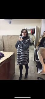 Шуба -шиншилловый кролик(рекс)