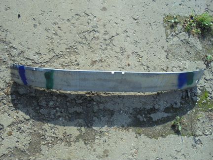 Усилитель переднего бампера Опель Корса Д