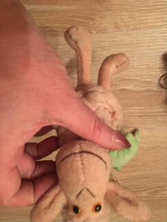 Игрушка мягкая брелок овечка