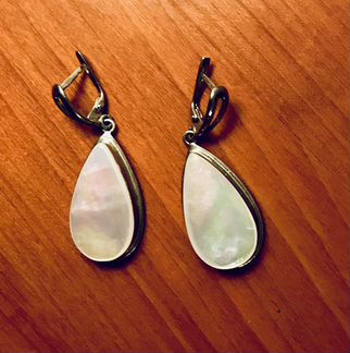 Крупные эффектные серьги Мехсика