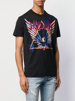 Dsquared2 футболка с логотипом и принтом орла