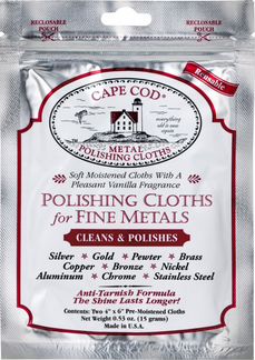 Салфетки Cape Cod Polish, полировка, made in USA