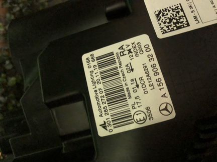 Фара мерседес w156 гла Mercedes w156 GLA