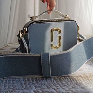 Клатч Marc Jacobs Snapshot Марк Джейкобс голубой