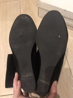 Полусапожки женские замшевые