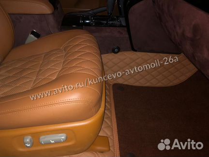 Ковры Toyota LC200 - Коврики из экокожи Тойота