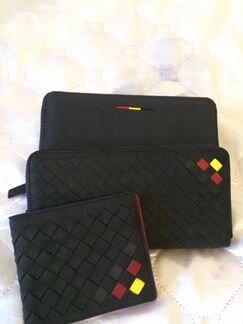 Клатч из замши