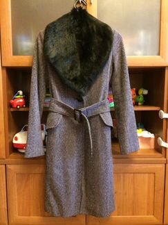 Пальто демисезонное odji размер xs