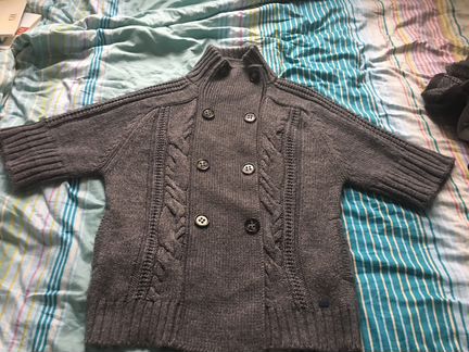 Вязанное пальто Calvin Klein jeans